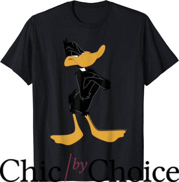 Daffy Duck T-Shirt Looney Tunes Crossed Arms Tee Movie