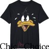 Daffy Duck T-Shirt Sketched Big Face T-Shirt Movie