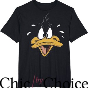 Daffy Duck T-Shirt Sketched Big Face T-Shirt Movie