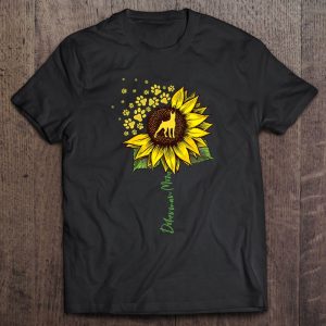 Doberman Mom Sunflower Doberman Pinscher Gifts Dog Mom Mama 1