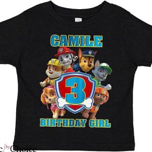 Dog Birthday T-Shirt First Responder Dogs Show Tee Birthday