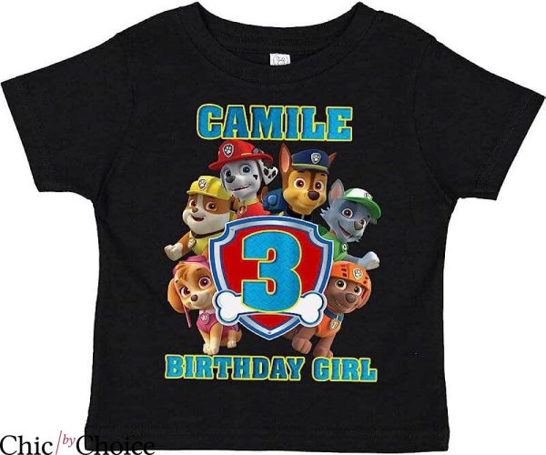 Dog Birthday T-Shirt First Responder Dogs Show Tee Birthday