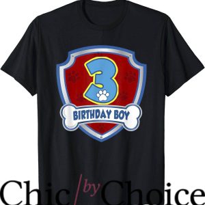 Dog Birthday T-Shirt Patrol Dogs Paw Lover T-Shirt Birthday
