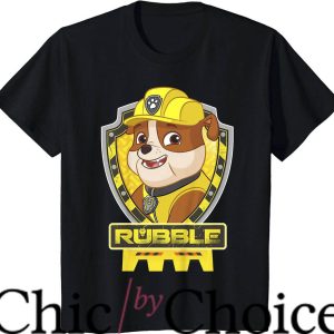Dog Birthday T-Shirt Paw Rubble T-Shirt Birthday