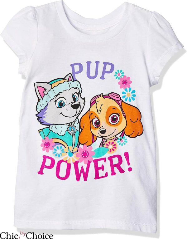 Dog Birthday T-Shirt Pup Power T-Shirt Birthday