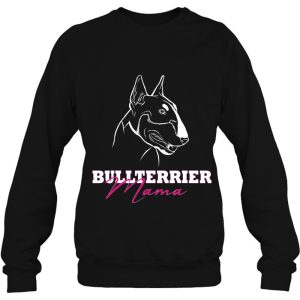 Dog Bull Terrier Saying Bulli Dogs Bull Terrier Mama Womens 4