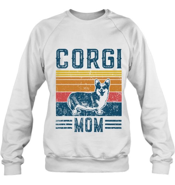 Dog Corgi Mom – Vintage Corgi Mom