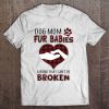 Dog Mom And Fur Babies A Bond That Can’t Be Broken Plaid Version