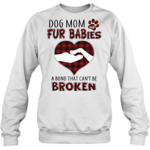 Dog Mom And Fur Babies A Bond That Can’t Be Broken Plaid Version