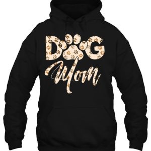 Dog Mom Cute Letter Print Pet Lover Funny Dog Paw 3