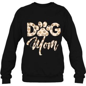 Dog Mom Cute Letter Print Pet Lover Funny Dog Paw 4