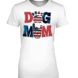 Dog Mom Galaxy And American Rock And Roll Version