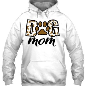 Dog Mom Leopard Paw Print Cute Graphic Dog Mama 3