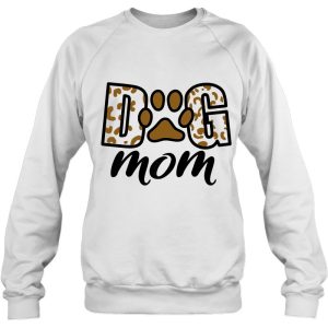 Dog Mom Leopard Paw Print Cute Graphic Dog Mama 4