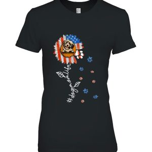 Dog Mom Life Havanese Sunflower Usa Flag