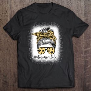 Dog Mom Life Messy Bun Bandana Leopard Print Funny Dog Lover Dog Mom Life Messy Bun Bandana Leopard Print Funny Dog Lover