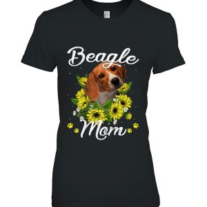 Dog Mom Mother’s Day Gift Sunflower Beagle Mom