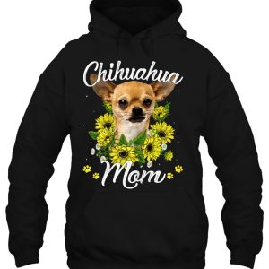 Dog Mom Mothers Day Gift Sunflower Chihuahua Mom 3