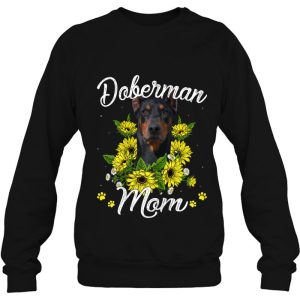 Dog Mom Mothers Day Gift Sunflower Doberman Mom 4