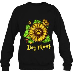 Dog Mom Paw Dog Sunflower Version 4