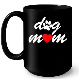 Dog Mom Paw Heart Version 3 Dog Mom Paw Heart Version 4