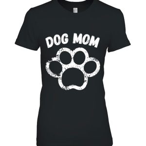 Dog Mom Paw Print Love