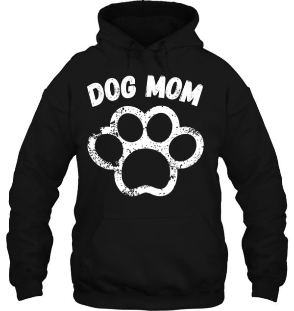 Dog Mom Paw Print Love