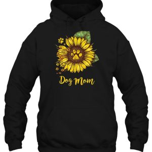 Dog Mom Paw Sunflower 3