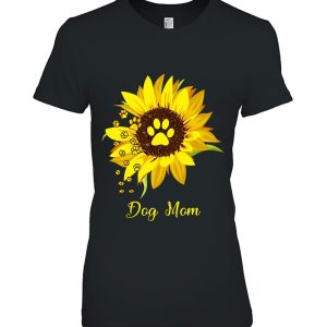 Dog Mom Sunflower Gift Love Dogs And Flowers