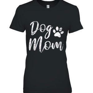 Dog Mom - Vintage Distressed Design - Funny Dog Paw 1 Dog Mom Vintage Distressed Design Funny Dog Paw 2