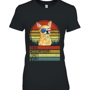 Dog Vintage Best Chihuahua Mom Ever Mother Day Puppy Dog Mom