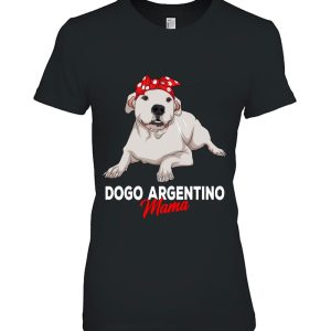 Dogo Argentino Mama Dog Mom Funny Womens Gift Pullover