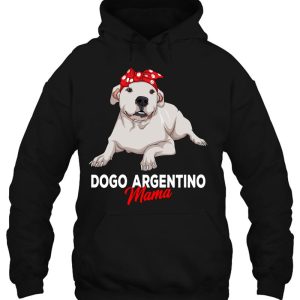 Dogo Argentino Mama Dog Mom Funny Womens Gift Pullover 3