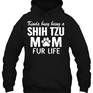 Dogs 365 ShihTzu Mom Fur Life Gift For Women Zip 3