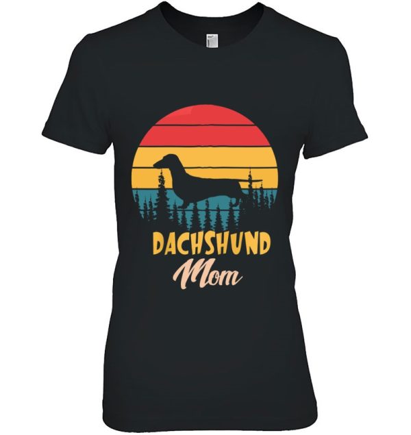 Dogs 365 Vintage Dachshund Mom Dog Cute Funny Mother Gift Zip