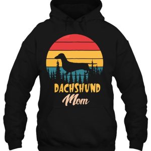Dogs 365 Vintage Dachshund Mom Dog Cute Funny Mother Gift Zip 3