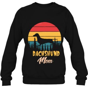 Dogs 365 Vintage Dachshund Mom Dog Cute Funny Mother Gift Zip 4