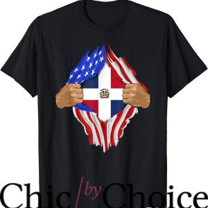 Dominican Republic T-Shirt Dominican Blood Inside Me Shirt