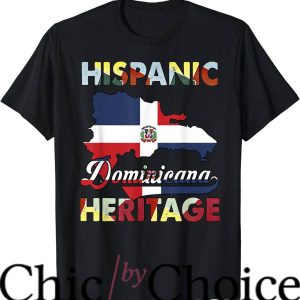 Dominican Republic T-Shirt Hispanic Heritage Dominicana Tee