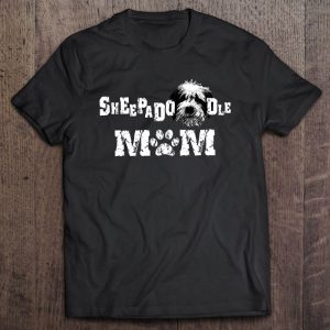 Doodle Dog Sheepadoodle Mom Paw Print Doodle Dog Sheepadoodle Mom Paw Print