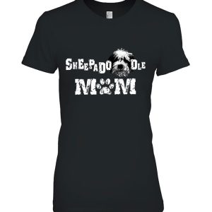 Doodle Dog Sheepadoodle Mom Paw Print