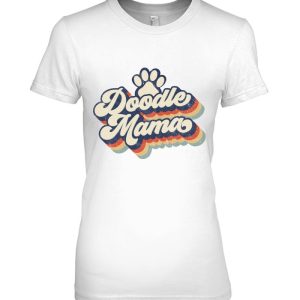 Doodle Mama Cute Retro Vintage Dog Mama Mom 70’S Style Cool