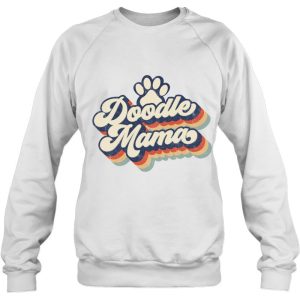 Doodle Mama Cute Retro Vintage Dog Mama Mom 70S Style Cool 4