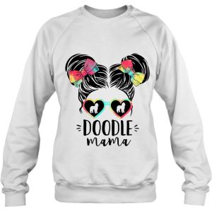 Doodle Mama Gifts Double Bun Hair Goldendoodle Gifts Dog Mom 4