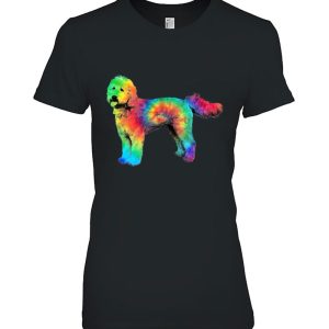 Doodle Mom Dad Tie Dye Golden Labradoodle Festival Dog Puppy Tank Top