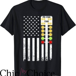 Drag Race T-Shirt Prestage Anmerican Flag