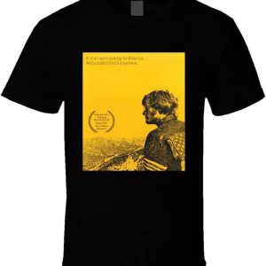 Easy Rider T-Shirt A Man Went Looing For America Movie