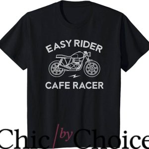 Easy Rider T-Shirt Cafe Racer Lightning Bolt Tee Movie