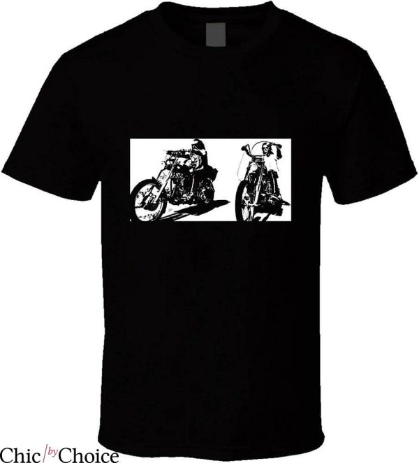 Easy Rider T-Shirt Road Trip Film Fonda Hopper Bikers Weed