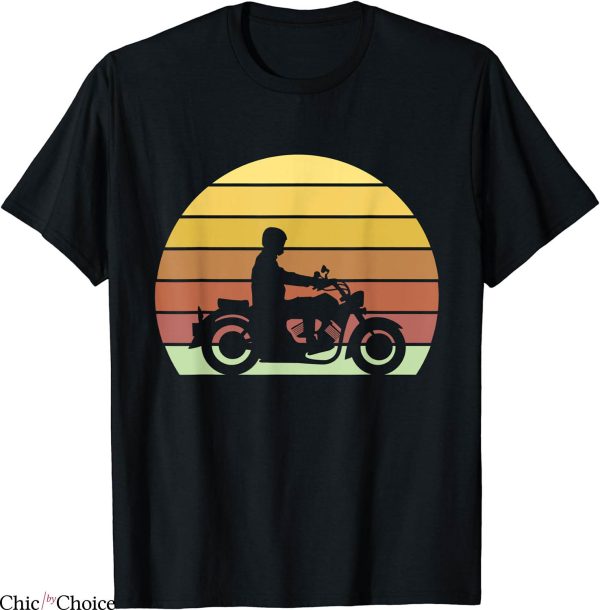 Easy Rider T-Shirt Sunset Motorcycle Cruiser Bike Movie